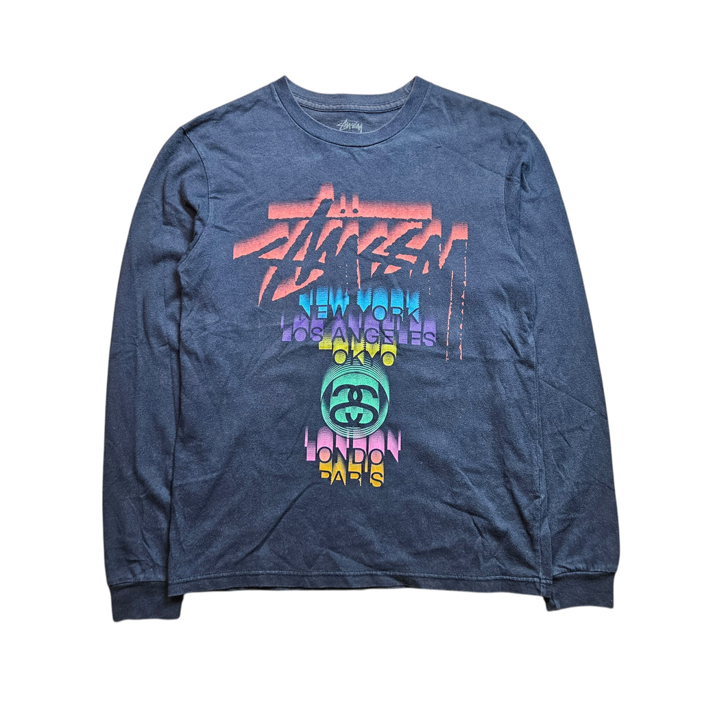 Stussy Multicolour Logo Longsleeve