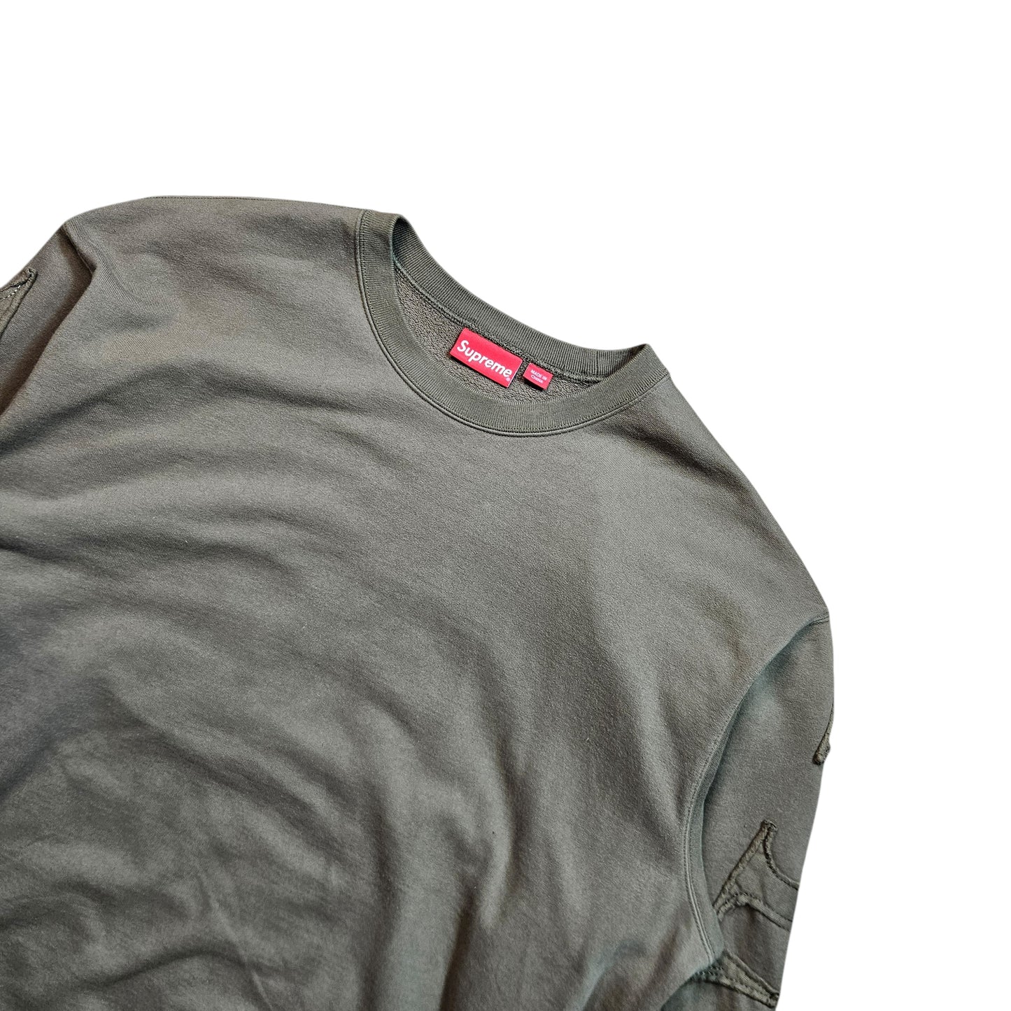Supreme Tonal Applique Crewneck Sweater