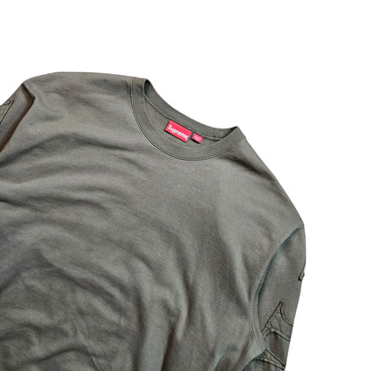 Supreme Tonal Applique Crewneck Sweater