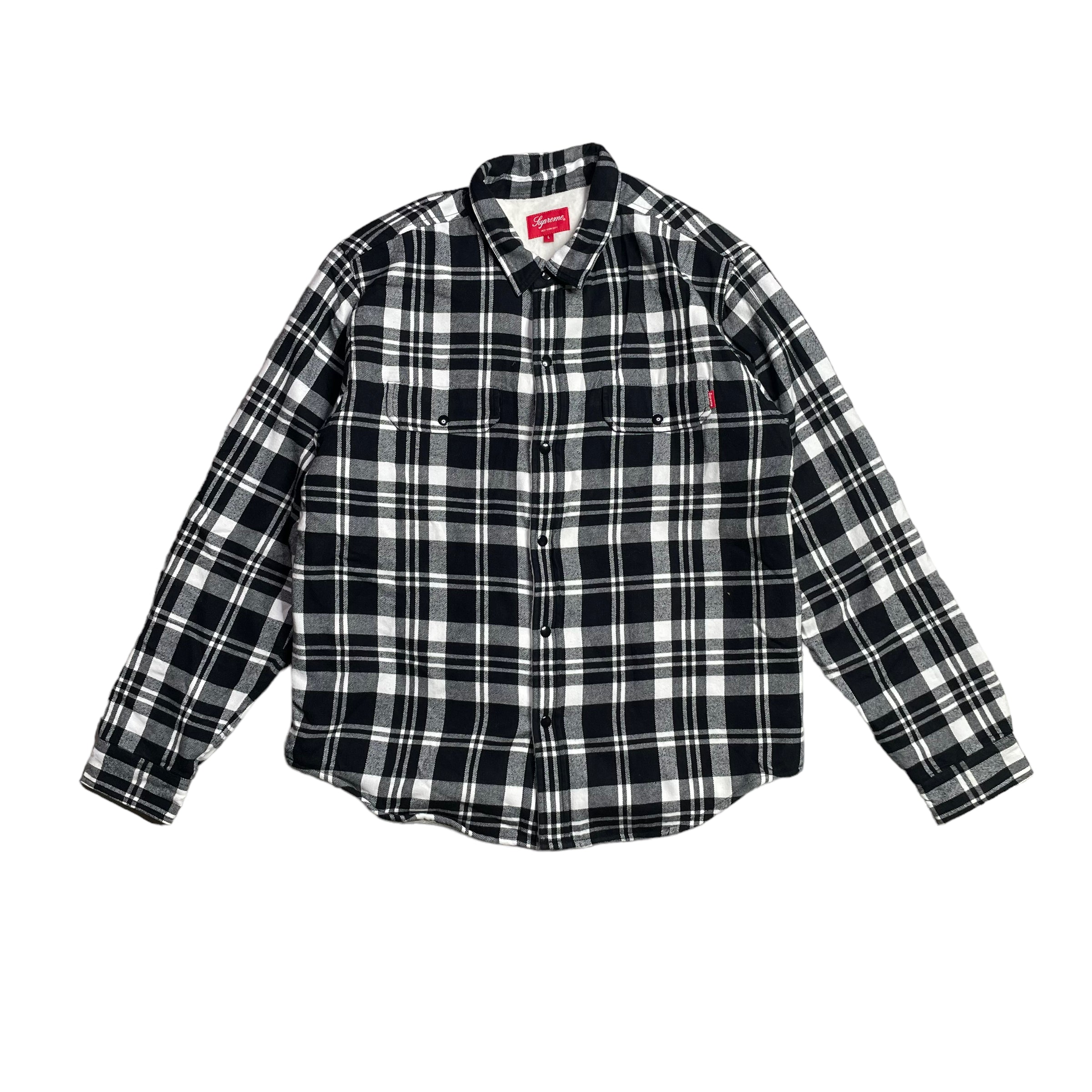 Supreme Fleece Lined Plaid Flannel Shirt – Jacobs