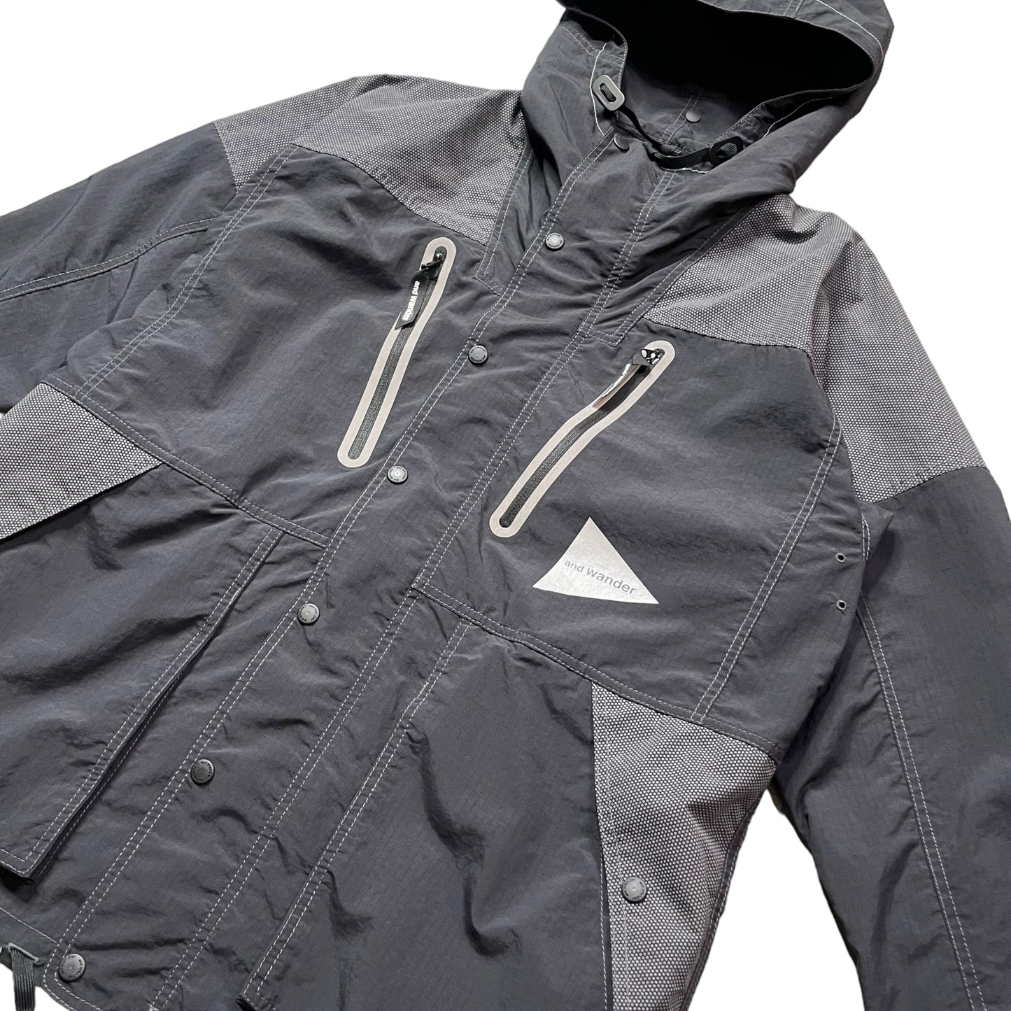 And Wander Pertex Nylon Rip Jacket