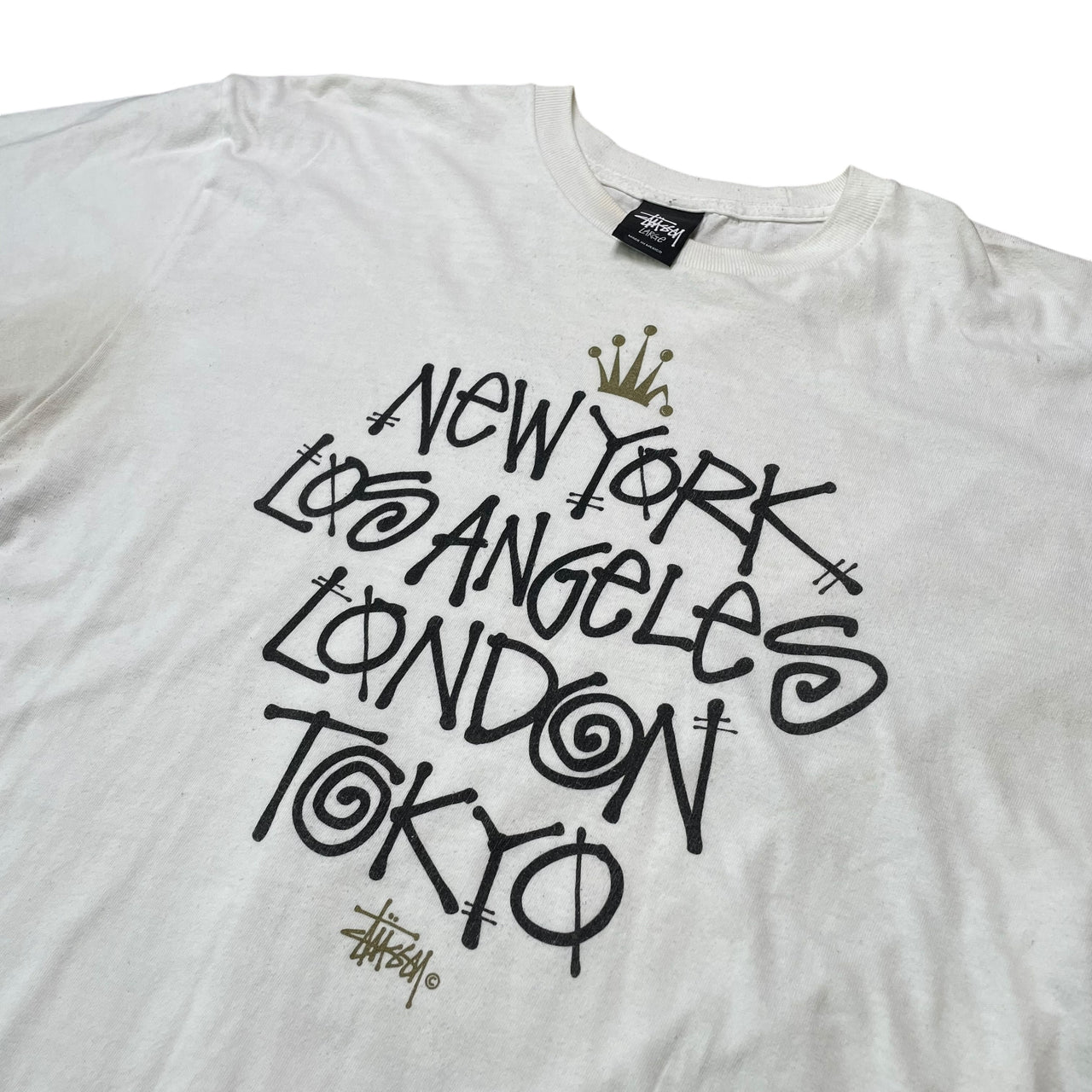 Stussy Spellout City Crown T-Shirt