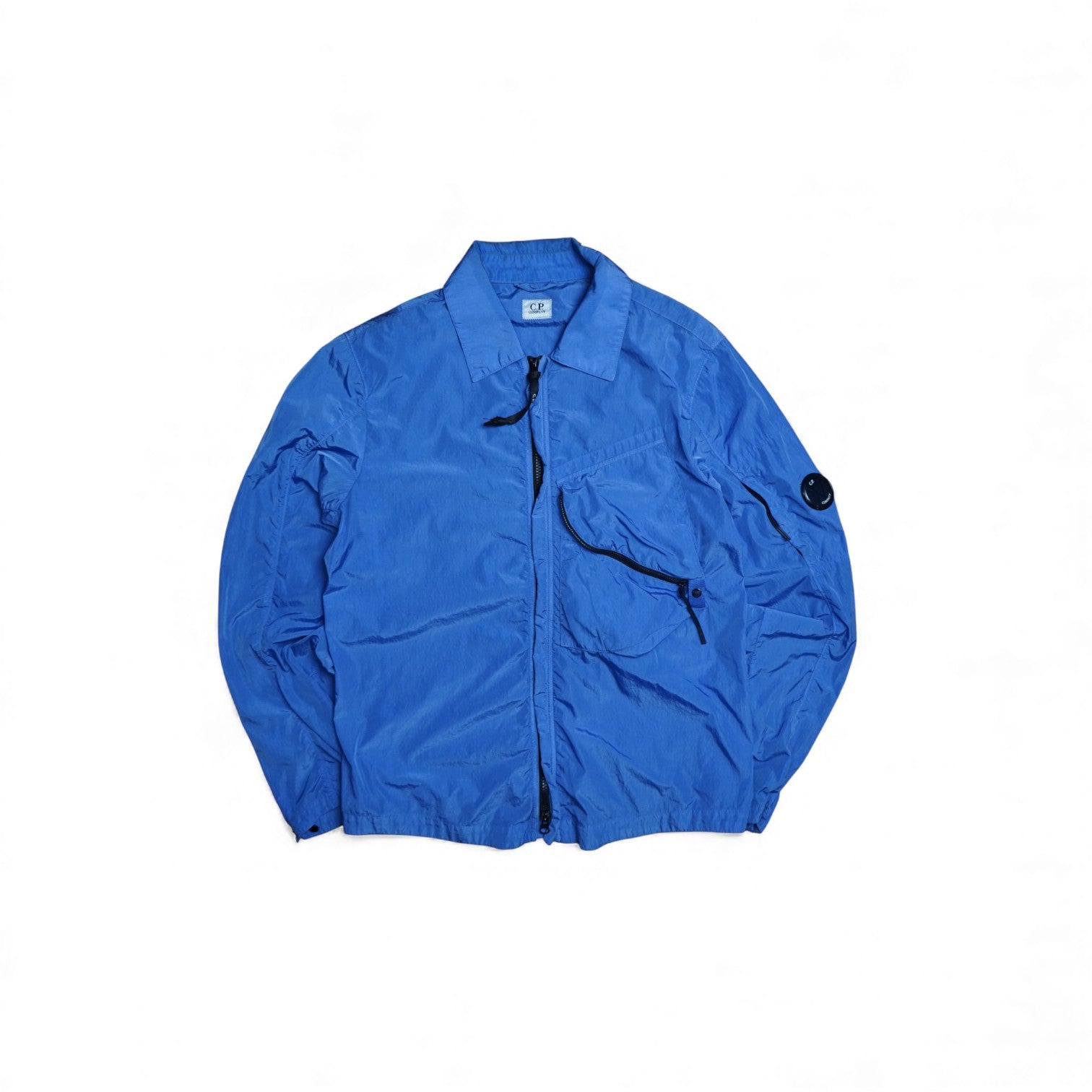 C.p. Company Zip Overshirt With Chest Pocket