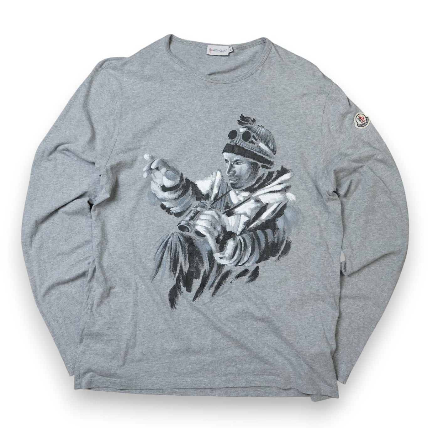 Moncler Painted Longsleeve Shirt