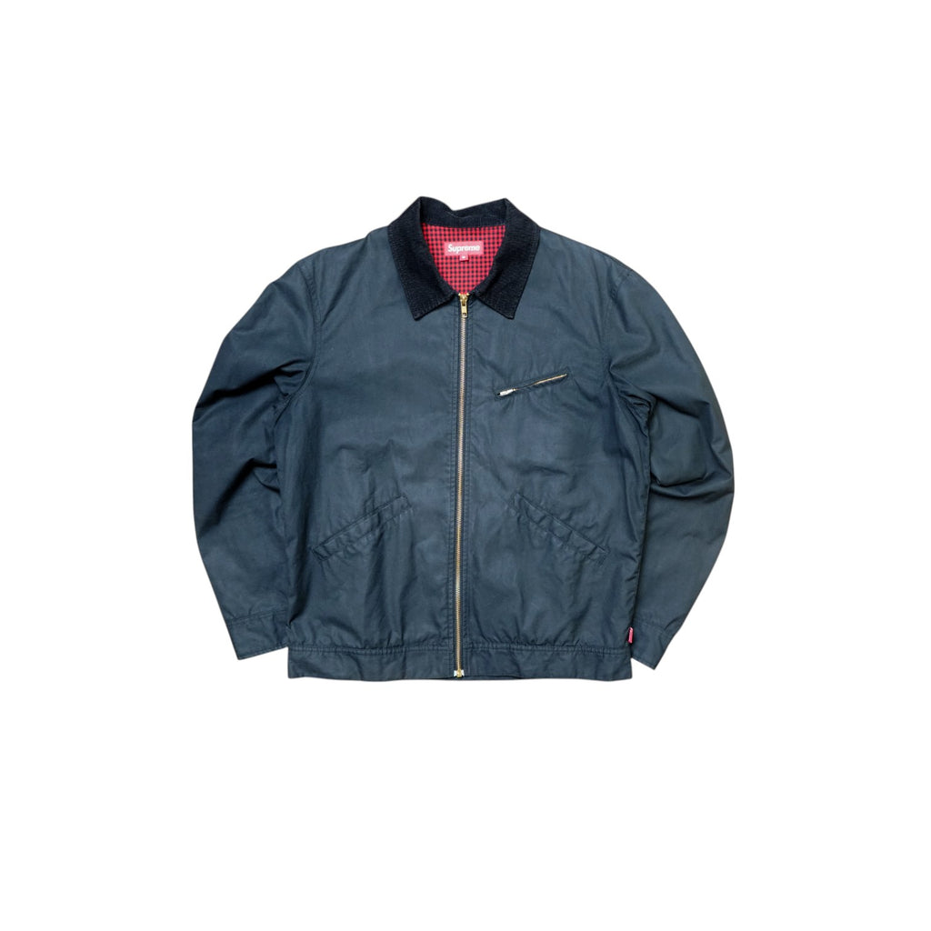 Supreme British Millerain Waxed Cotton Work Jacket