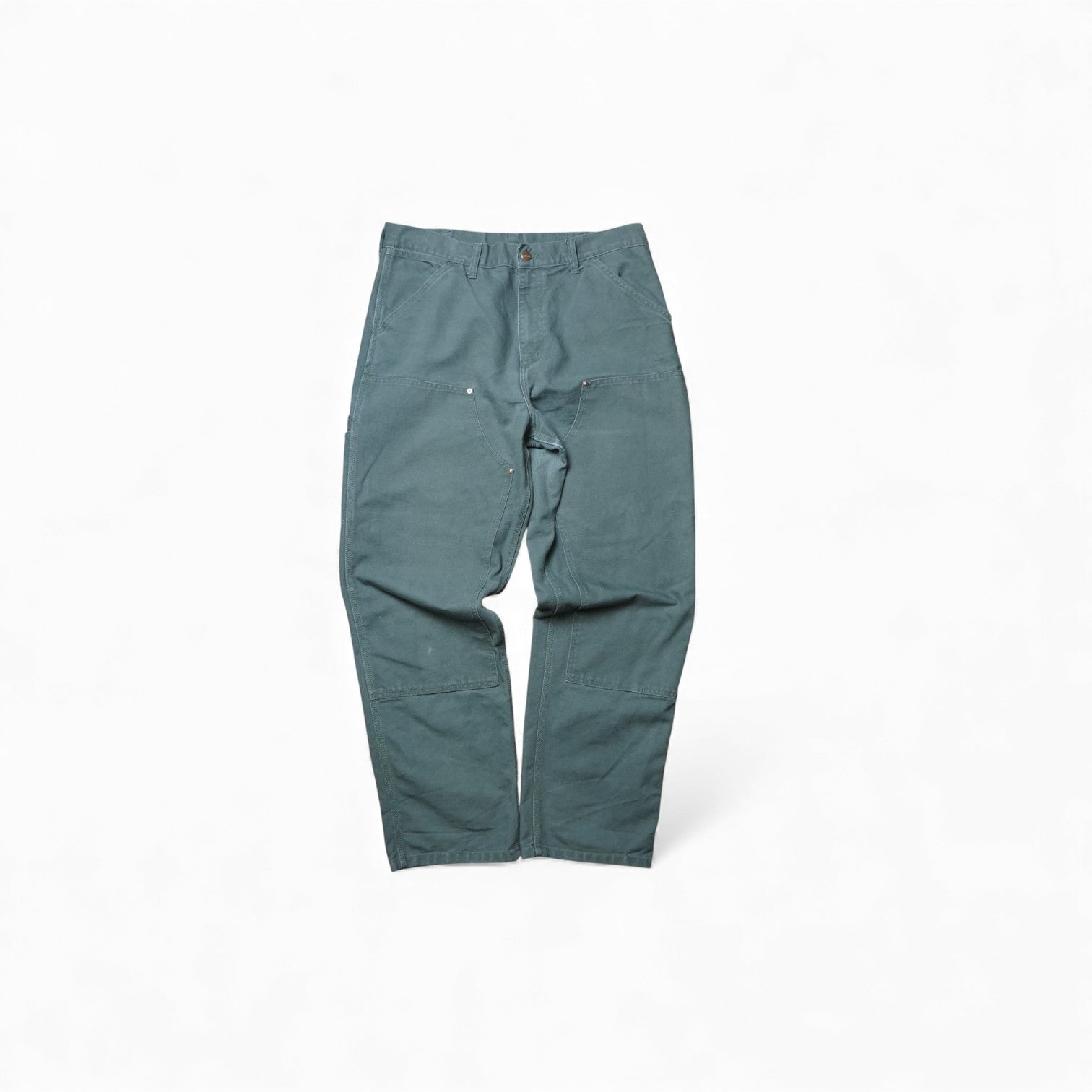 Carhartt Khaki Double Knee Carpenter Jeans