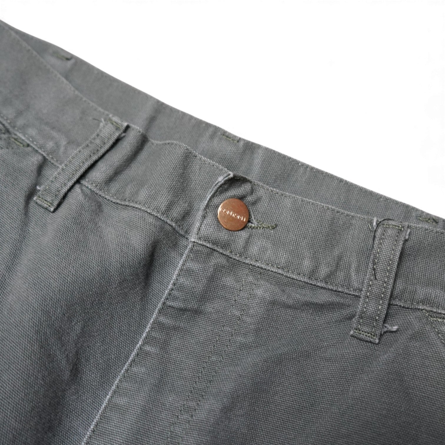 Carhartt Khaki Double Knee Carpenter Jeans