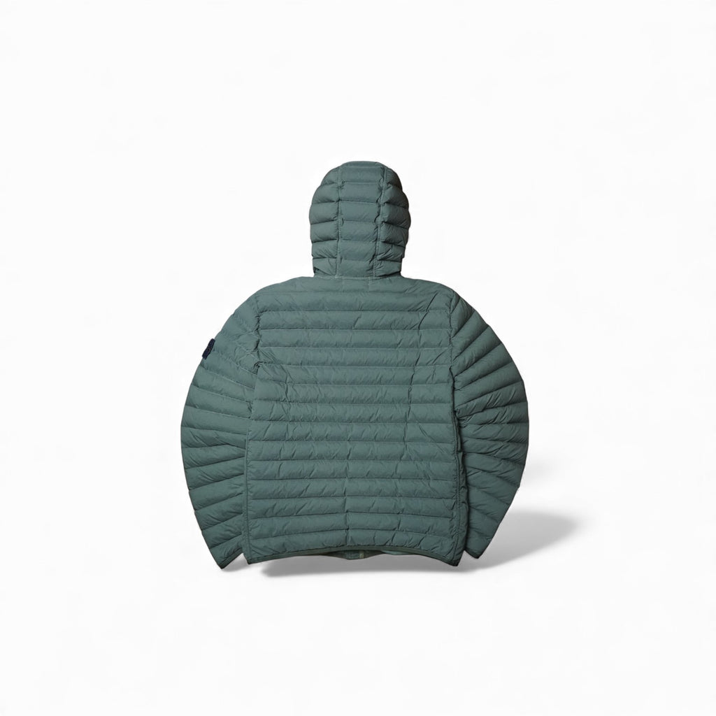 Stone Island Loom Woven Down Chambers Hooded Jacket