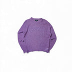 Stussy Loose Knit Spellout Sweater