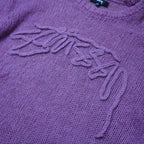Stussy Loose Knit Spellout Sweater