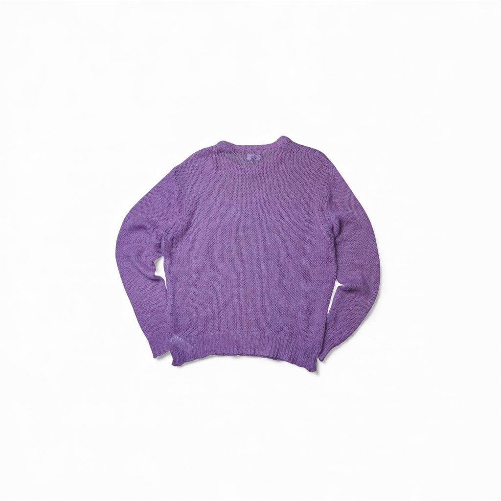 Stussy Loose Knit Spellout Sweater
