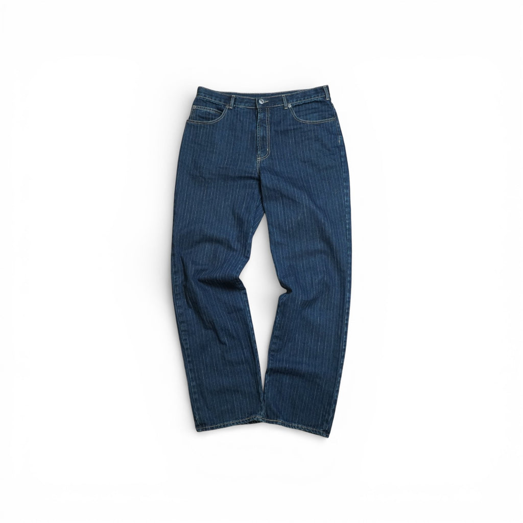 Yves Saint Laurent Vintage Pinstripe Jeans