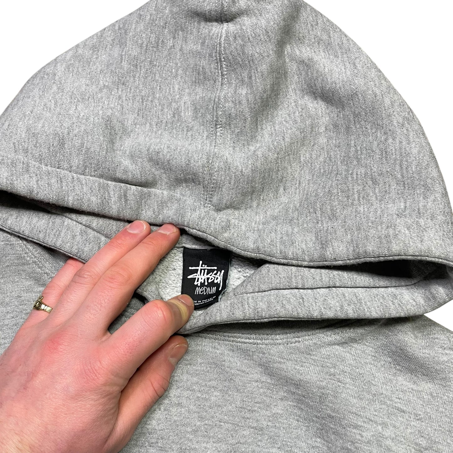 Stussy Spellout Logo Hoodie