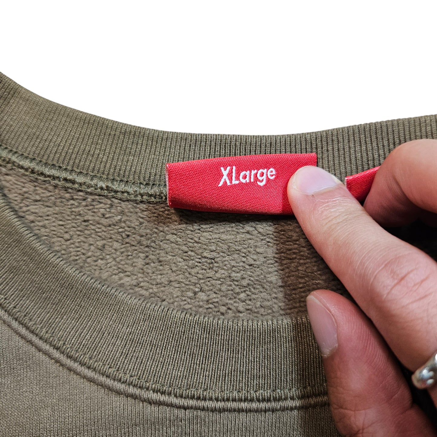 Supreme Tonal Applique Crewneck Sweater