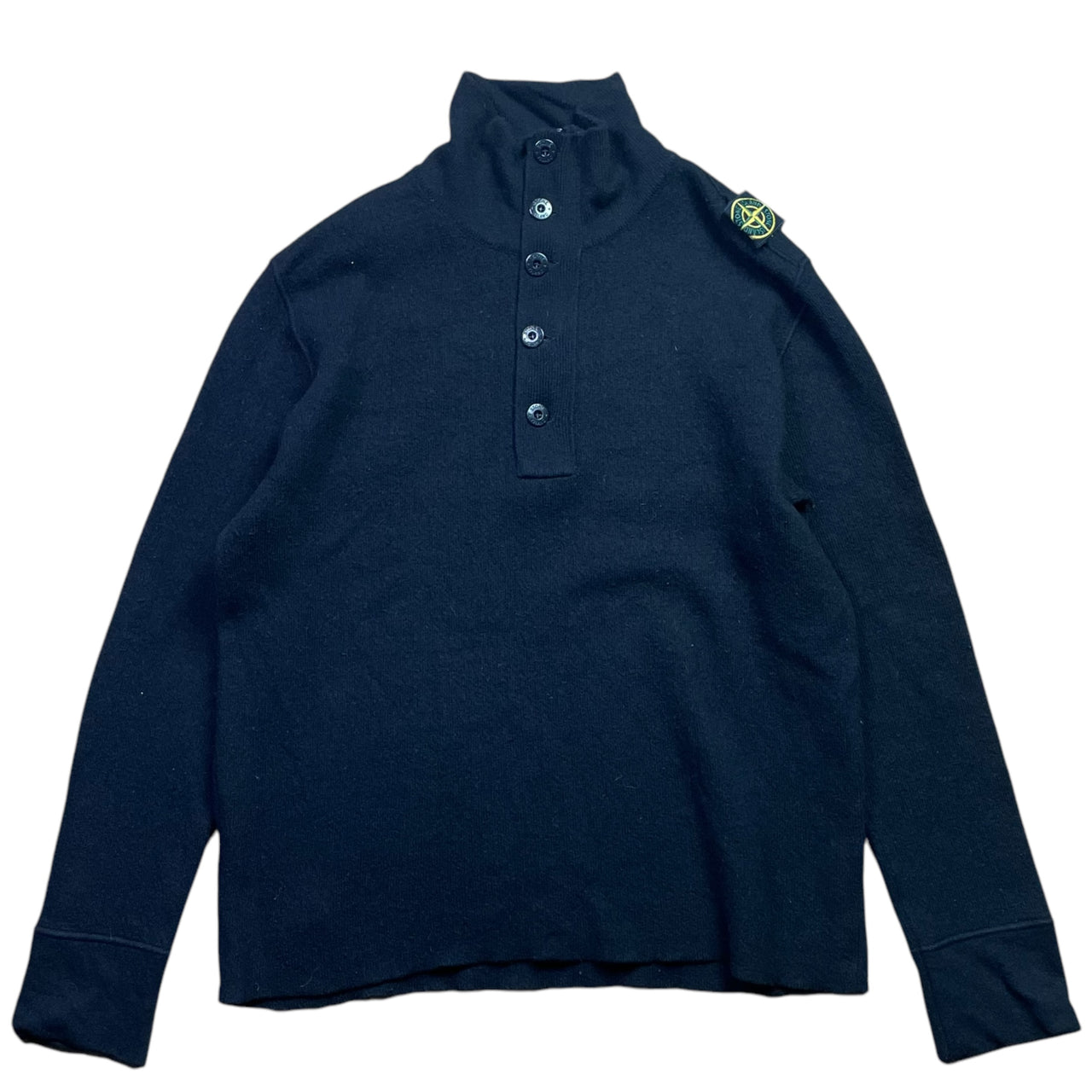 Stone Island Shoulder Badge Knit 1/4 Zip