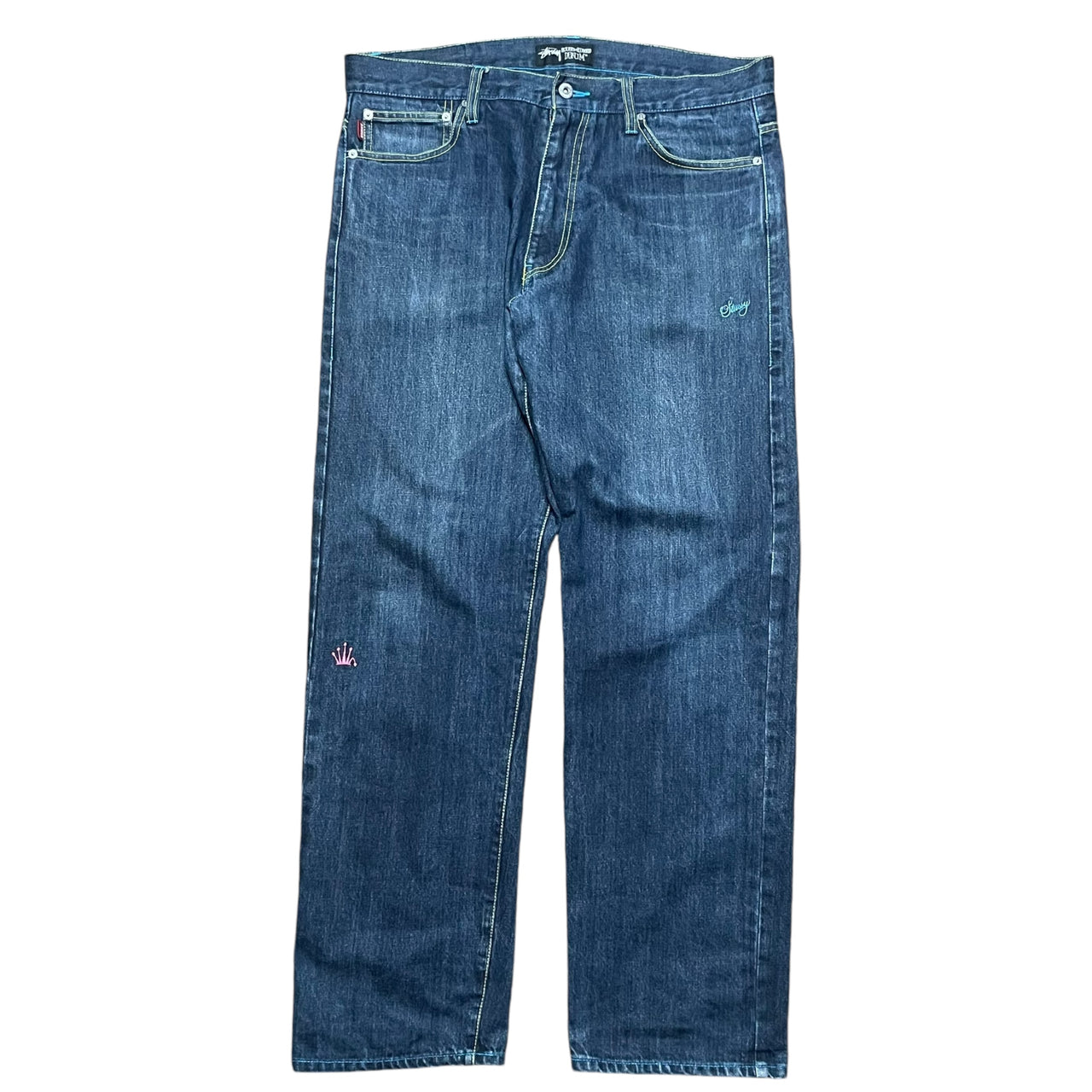 Stussy Embroid Multi Logo Jeans