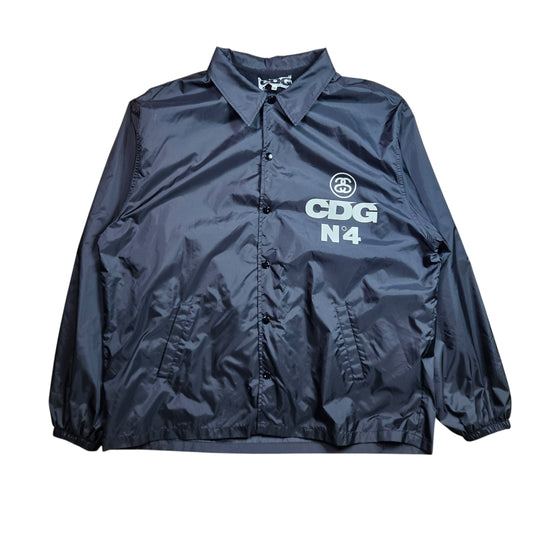 Stussy X COMME Des Garçons Coach Jacket