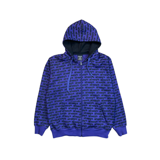 Always Do What You Should Do All Over Print Zip Hoodie