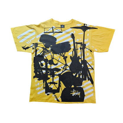 Stussy 00's Rock Band T-shirt