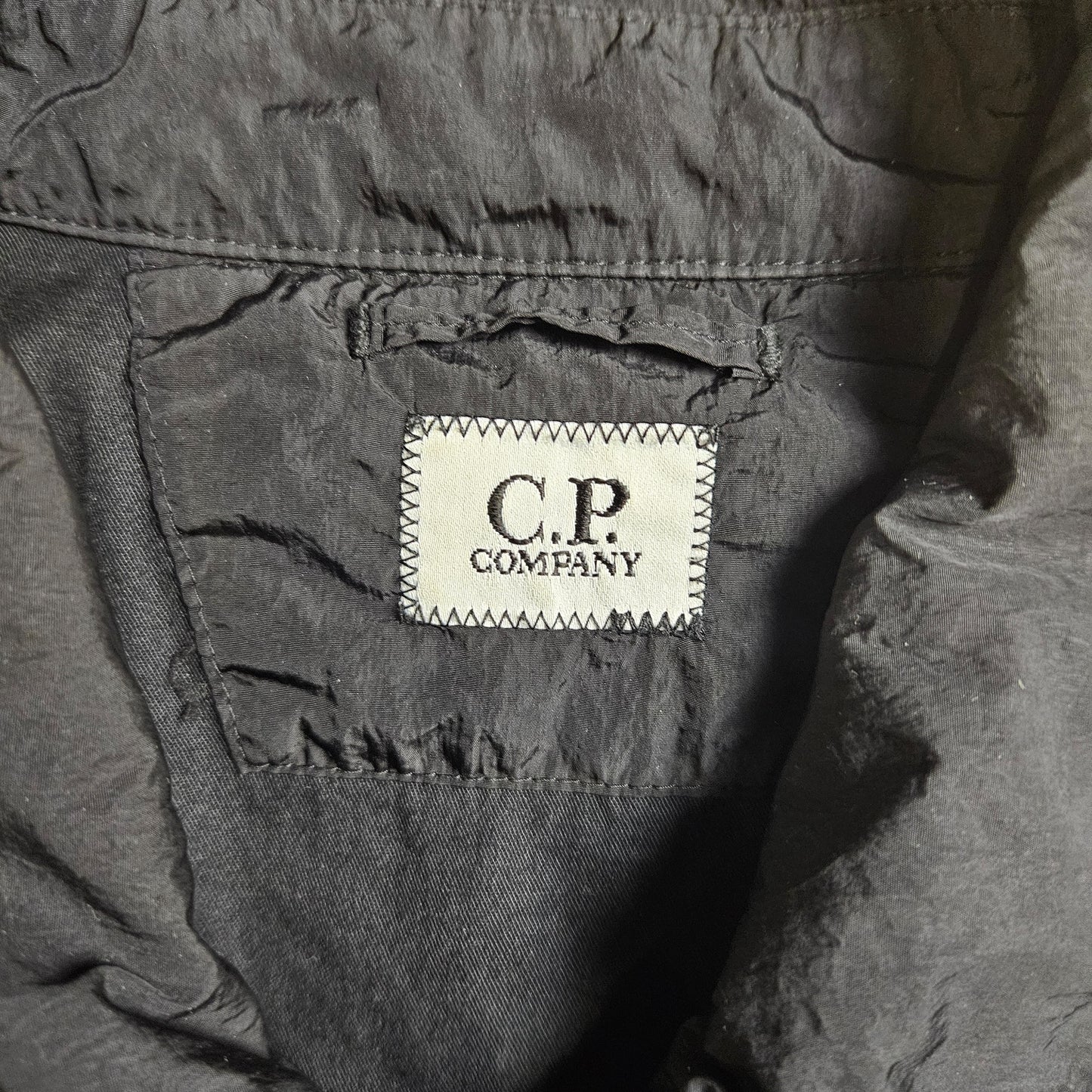 C.p. Company Zip Overshirt With Chest Pocket
