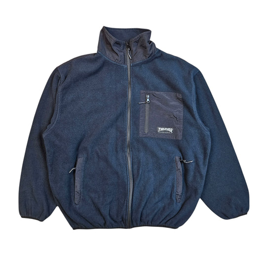 Thrasher Fleece Zip Up Jacket