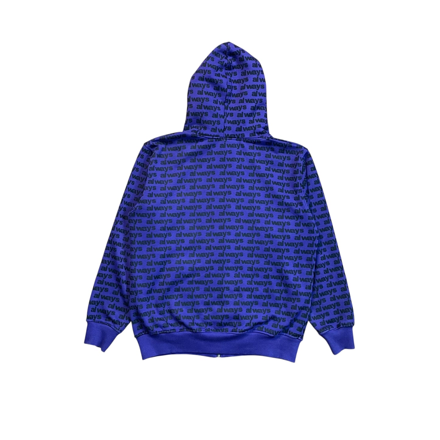 Always Do What You Should Do All Over Print Zip Hoodie