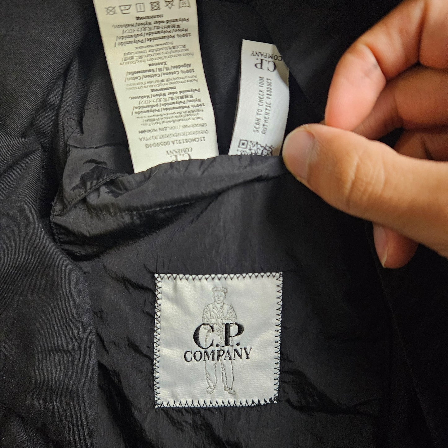 C.p. Company Zip Overshirt With Chest Pocket
