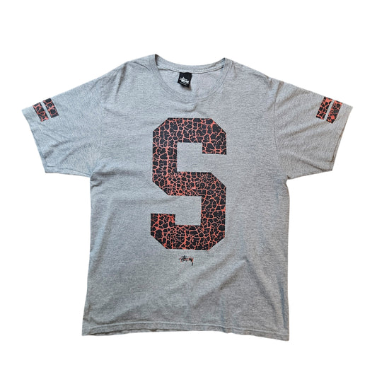 Stussy Lava Print Sports Jersey Tee