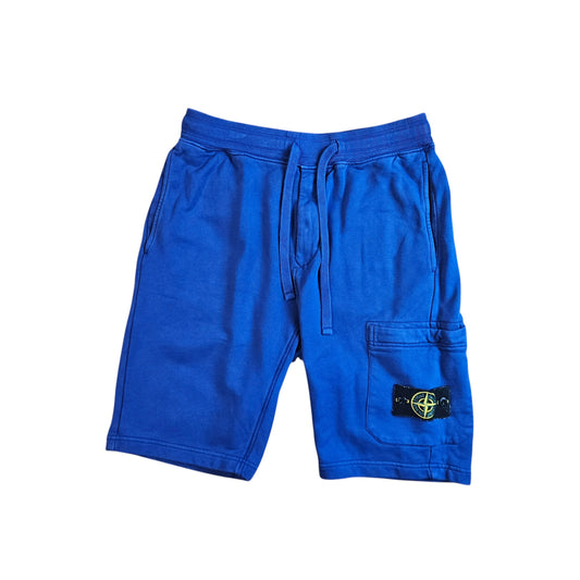 Stone Island Cotton Shorts With Badge