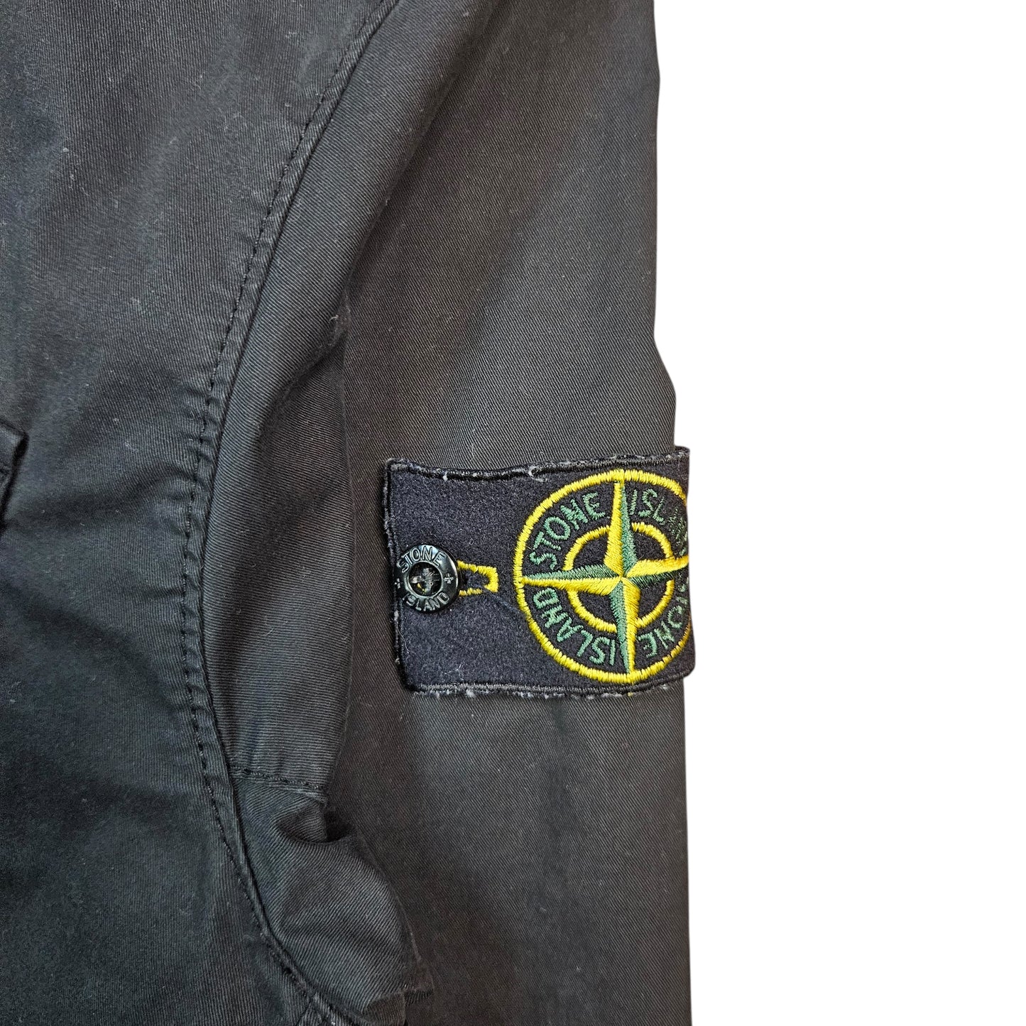 Stone Island Zip Overshirt With Chest Pockets