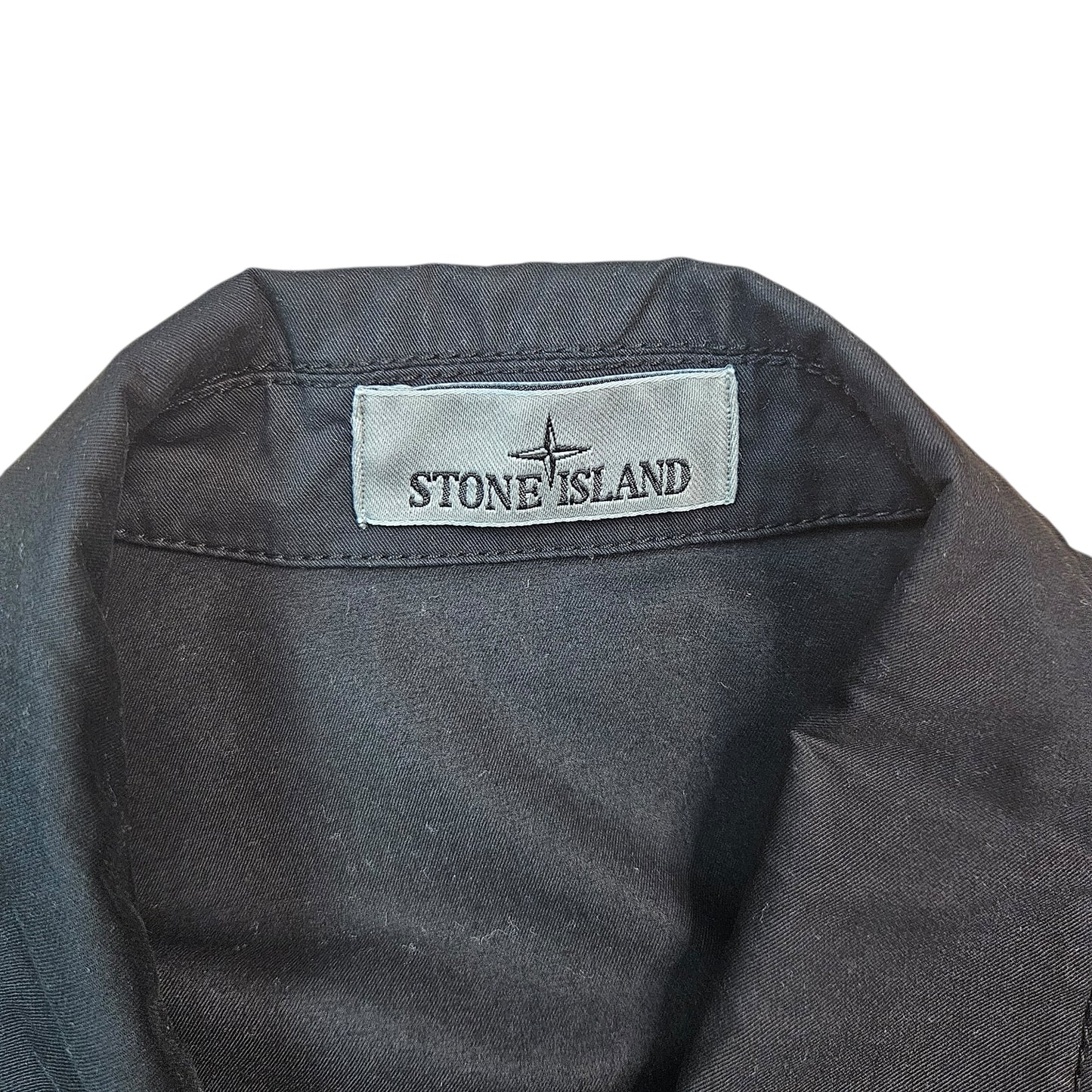 Stone Island Zip Overshirt With Chest Pockets