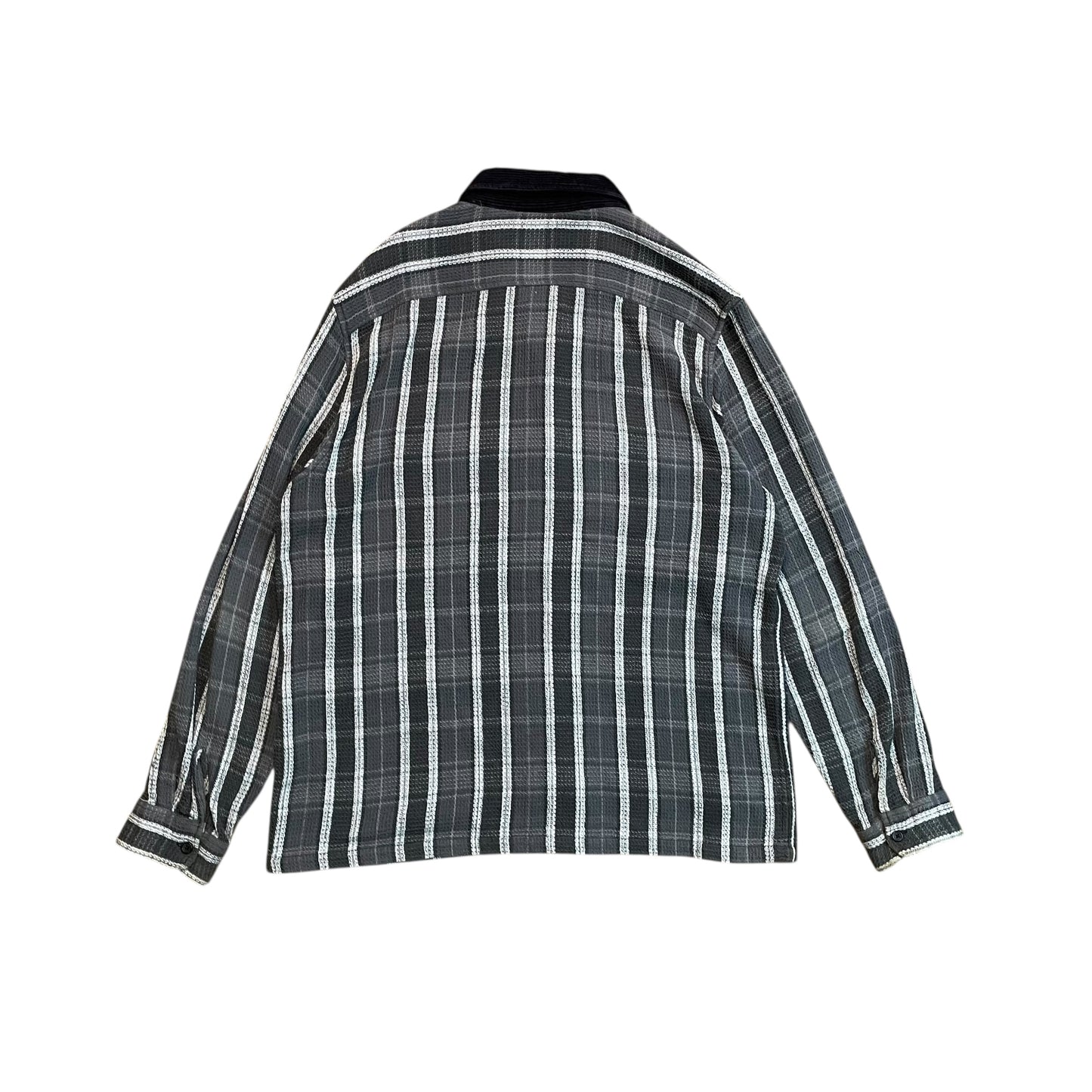 Supreme Thermal Plaid Zip Up Shirt