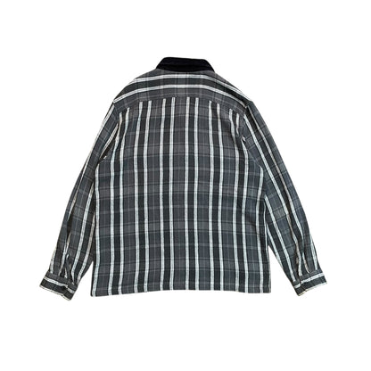 Supreme Thermal Plaid Zip Up Shirt