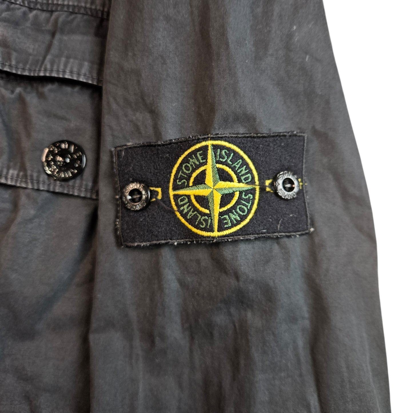 Stone Island Zip Overshirt With Chest Pocket
