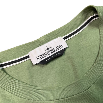 Stone Island Digital Spellout Logo T-shirt