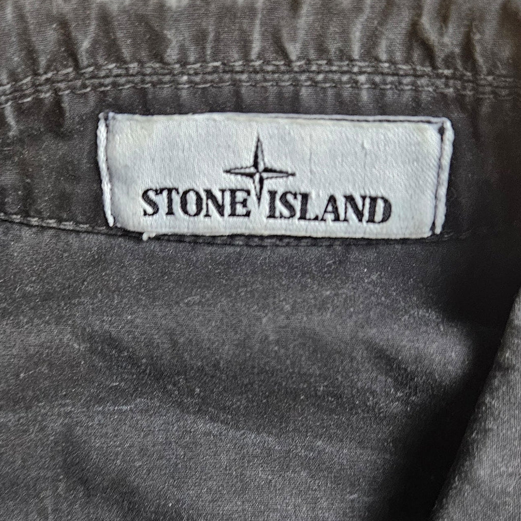 Stone Island Zip Overshirt With Chest Pocket
