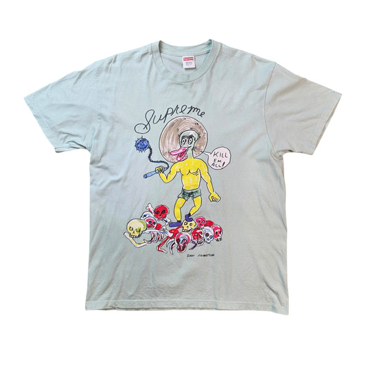 Supreme Dan Johnston Collab Kill Em All Tee