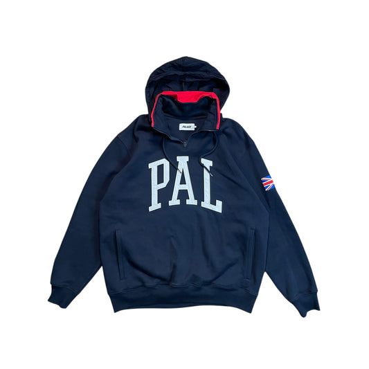 Palace Pal Gb Quarter Zip Hoodie