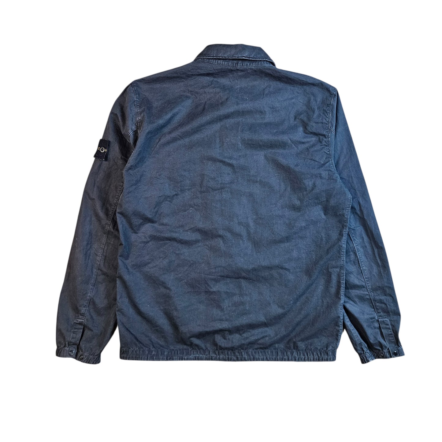 Stone Island Zip Overshirt With Chest Pocket