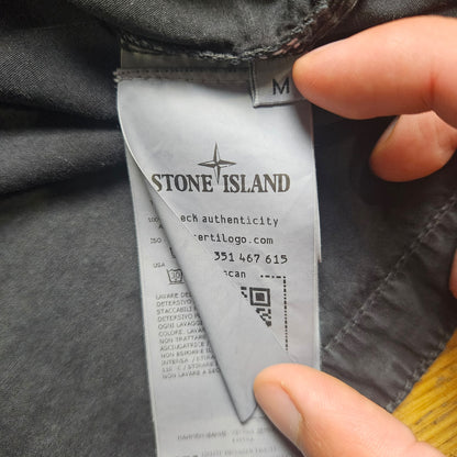 Stone Island Zip Overshirt With Chest Pocket