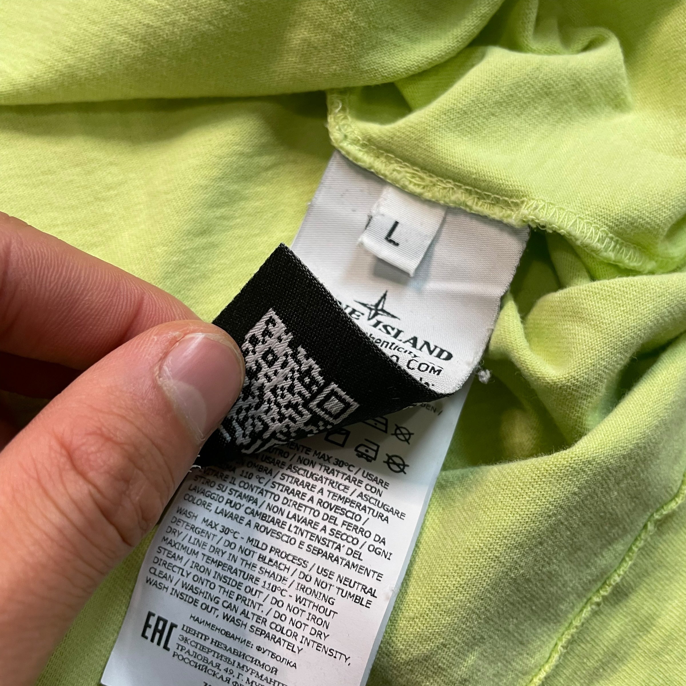 Stone Island Centre Logo Longsleeve T-shirt