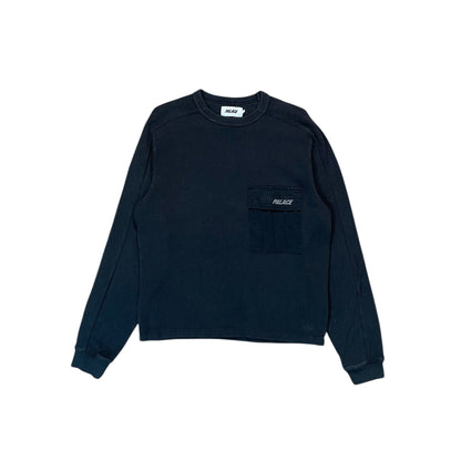 Palace Patch Pocket Ribbed Longsleeve T-shirt