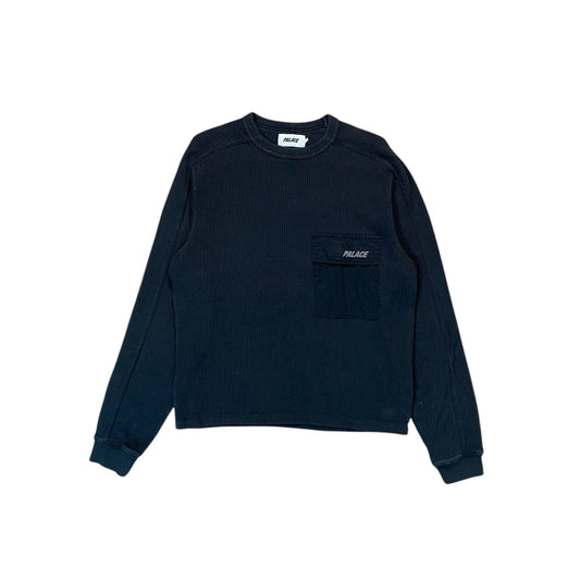 Palace Patch Pocket Ribbed Longsleeve T-shirt