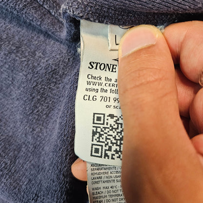 Stone Island Zip Up Sweatshirt