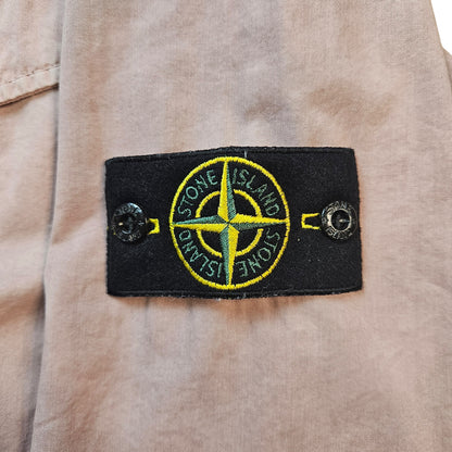 Stone Island Zip Overshirt With Chest Pockets