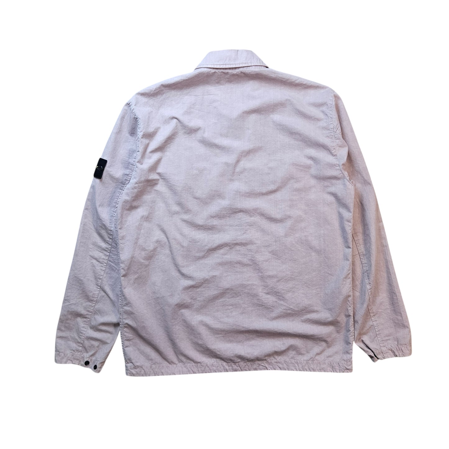 Stone Island Zip Overshirt With Chest Pockets