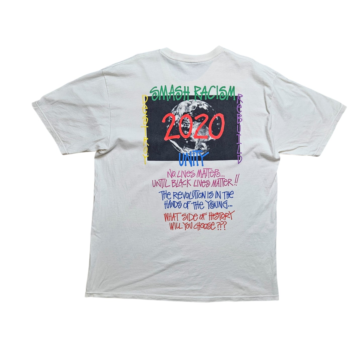 Stussy Smash Racism T-shirt