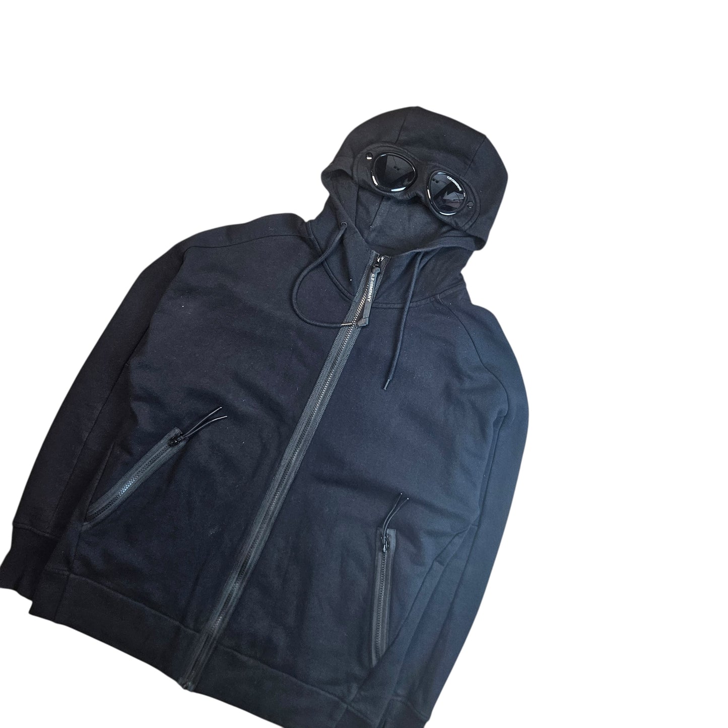 C.p. Company Goggle Zip Up Hoodie