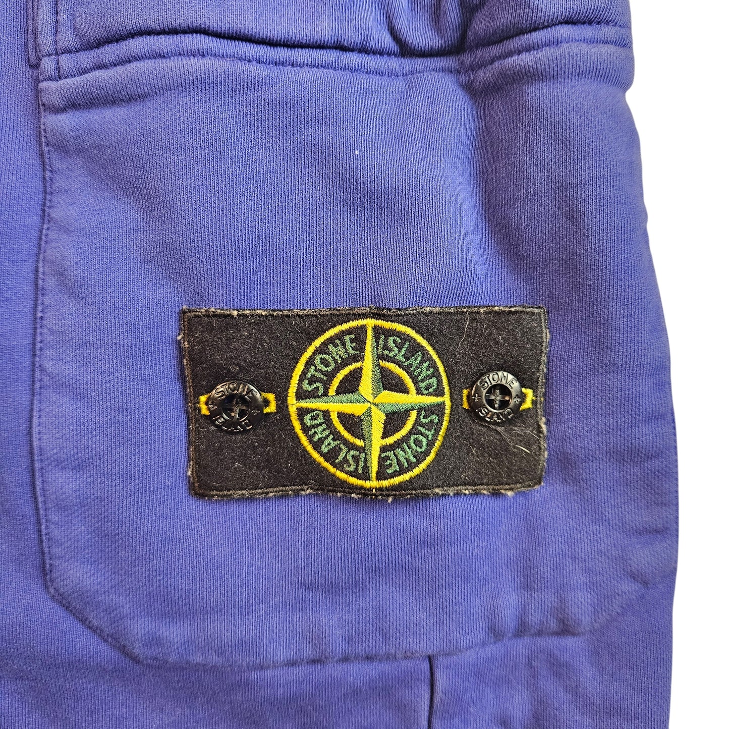 Stone Island Cotton Shorts With Badge