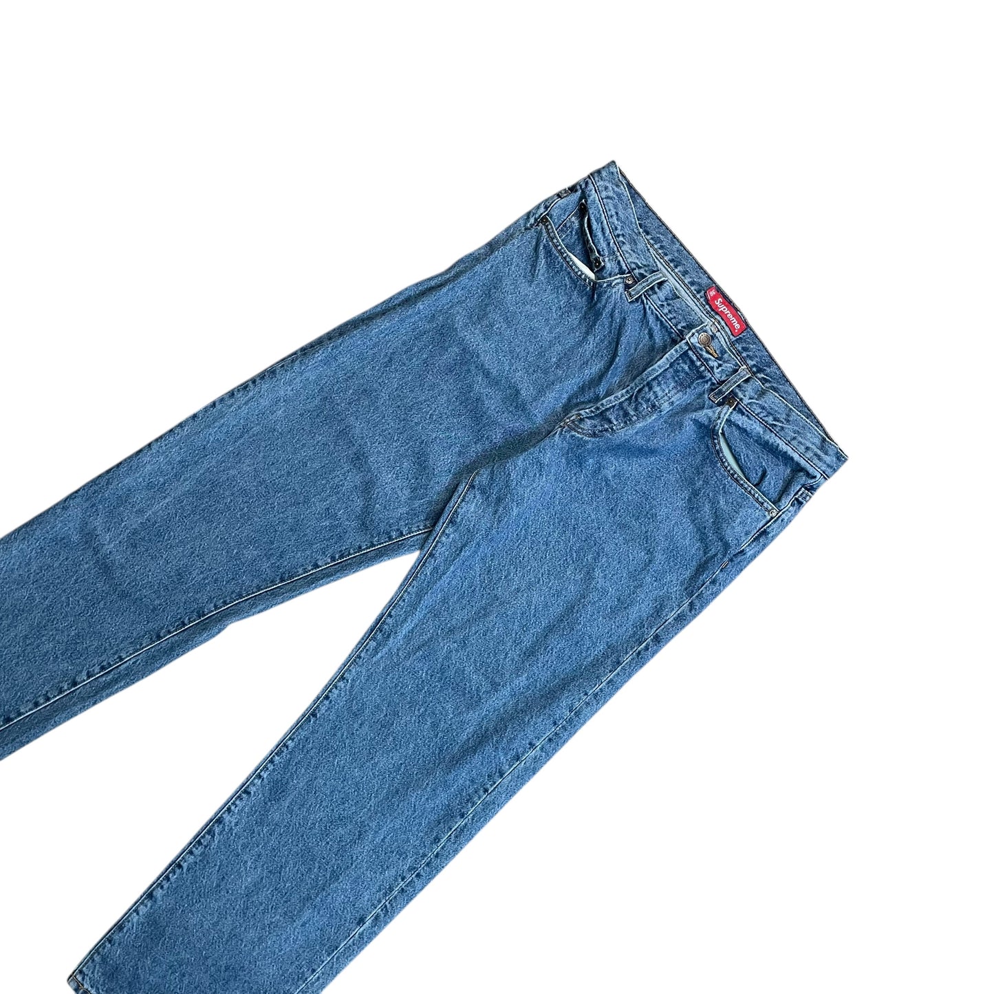 Supreme Regular Jeans With Star Embroidery